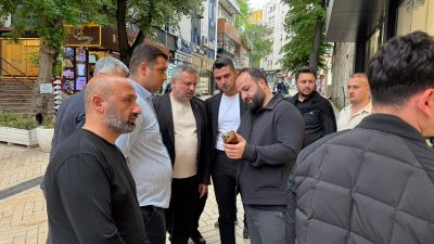 İzmit Fethiye Caddesi’nde dün gece gerçekleşen ve 8 dükkanın vitrin