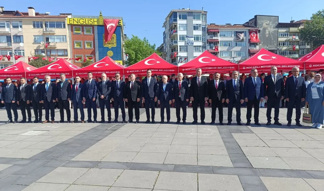 19 Mayıs Atatürk’ü Anma, Gençlik ve Spor Bayramı dolayısıyla İzmit