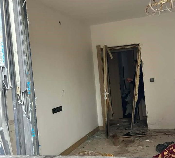 Nevşehir’in Gülşehir ilçesindeki TOKİ konutlarında meydana gelen mutfak tüpü patlaması