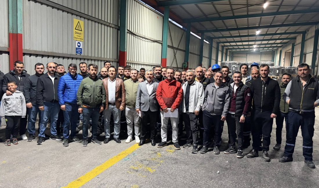 İzmit’te kurulu bulunan Çokyaşar Halat fabrikasında bir süredir devam eden