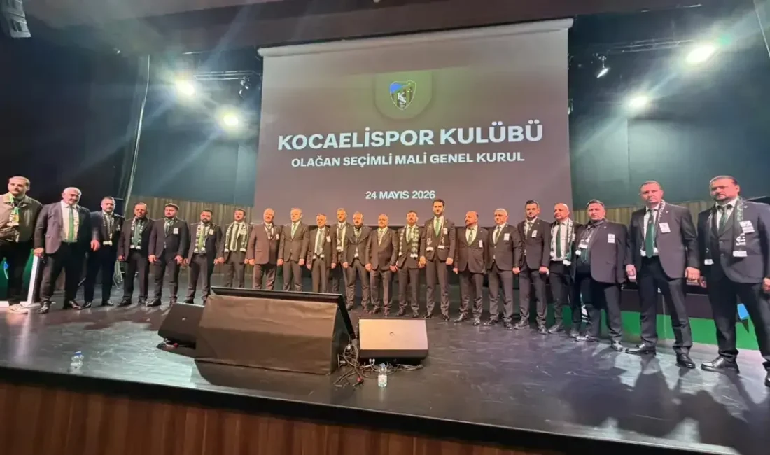 Kocaelispor’da gerçekleştirilen olağan seçimli genel kurulda yeniden başkanlığa seçilen Recep