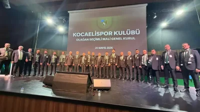 Kocaelispor’da gerçekleştirilen olağan seçimli genel kurulda yeniden başkanlığa seçilen Recep