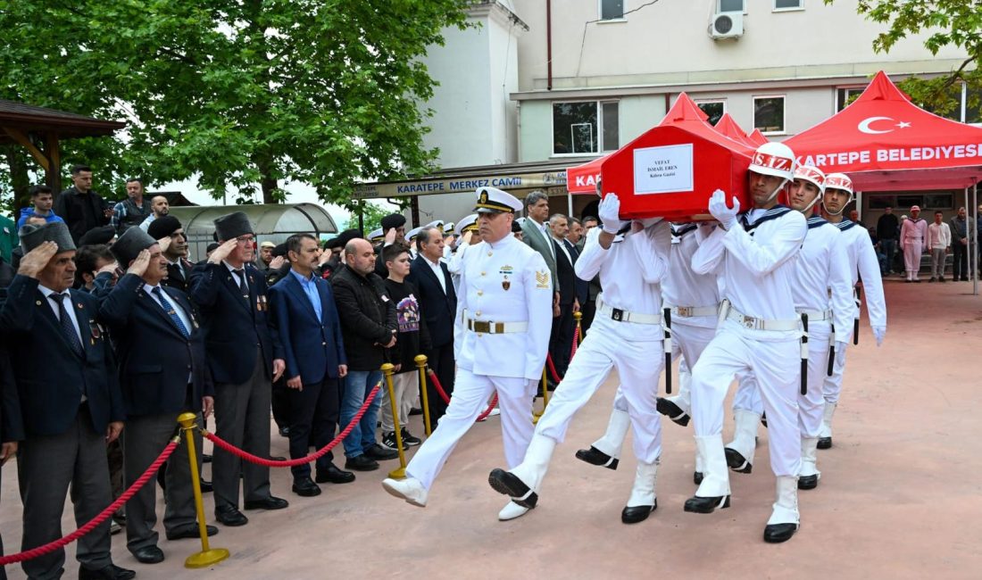 Kocaeli, bir kahramanını daha ebediyete uğurlamanın derin hüznünü yaşıyor. Kartepe