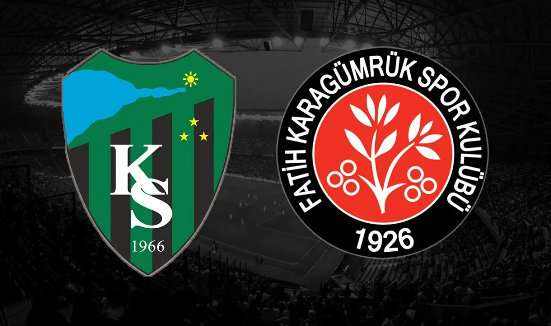 Kocaelispor ile Fatih Karagümrük arasında