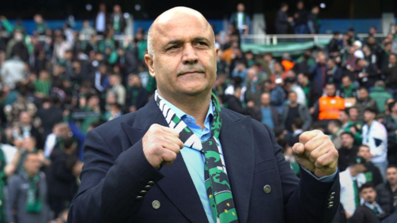 Kocaelispor’un Süper Lig’de kalmayı garantilediği Kasımpaşa mücadelesinde Başkan Recep Durul’un