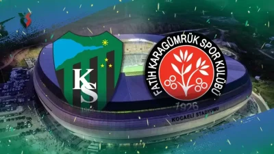 Trendyol Süper Lig’in 33. haftasında Kocaelispor, sezonun kendi sahasındaki son