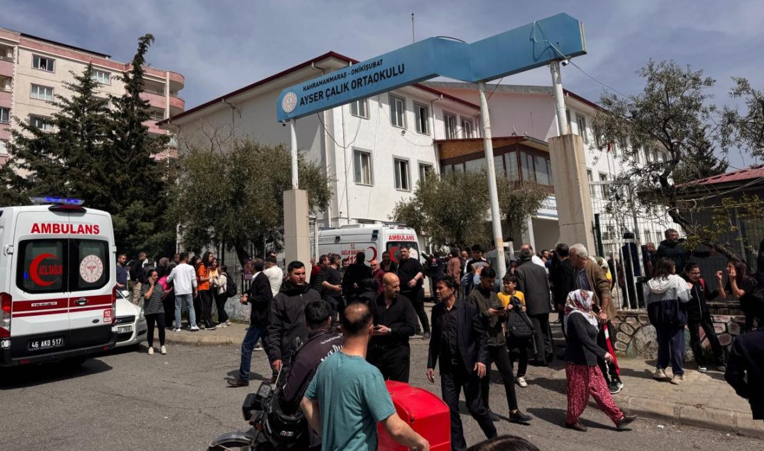 Kahramanmaraş’ta meydana gelen ve tüm Türkiye'yi yasa boğan okul saldırısının