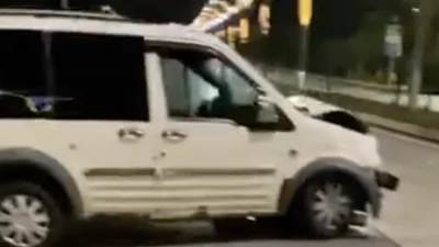 İzmit Umuttepe yolu üzerinde dün akşam saatlerinde meydana gelen trafik