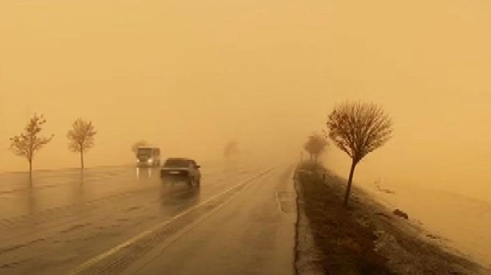 Kuzey Afrika kaynaklı yoğun çöl tozu taşınımı, bugünden itibaren Türkiye
