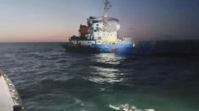 Ukrayna yönetimi, Odesa Limanı’ndan Türkiye’ye doğru seyir halinde olan Vanuatu
