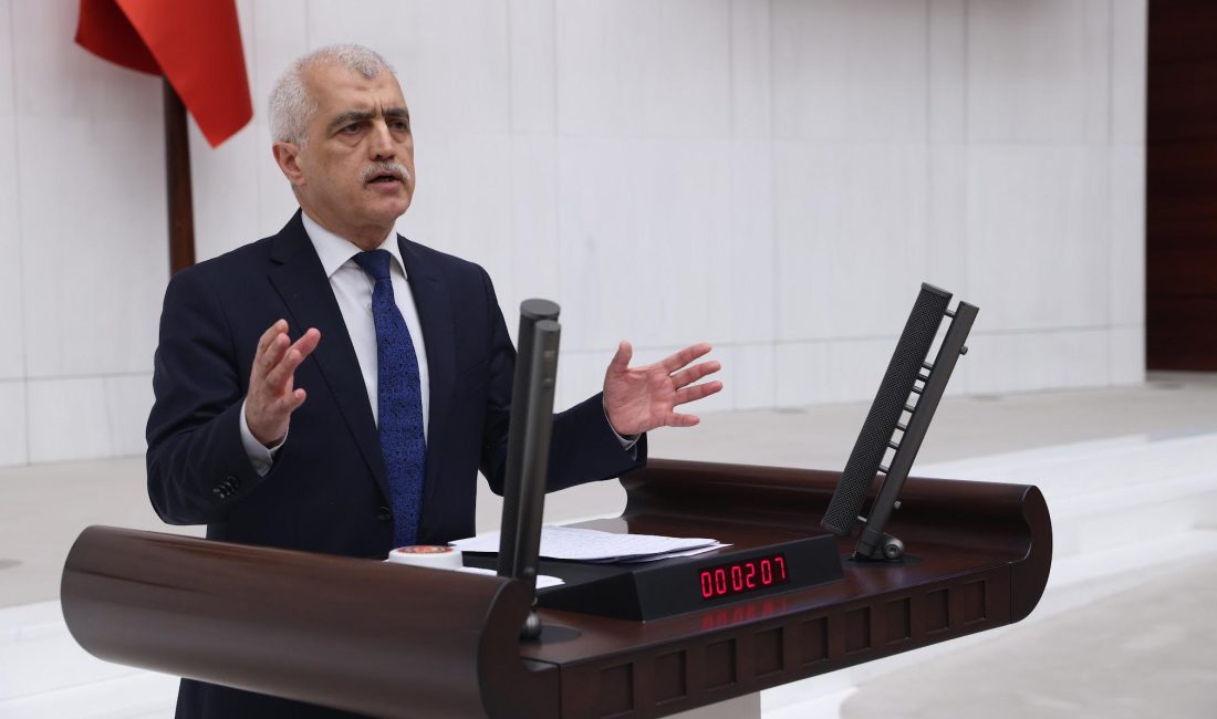DEM Parti Kocaeli Milletvekili Ömer Faruk Gergerlioğlu, TBMM Genel Kurulu'nda