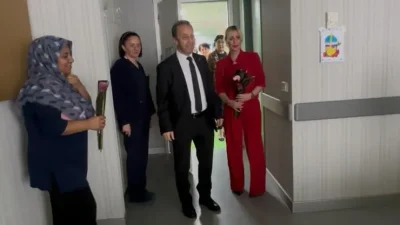 MHP Kocaeli İl Başkanı Kamil Akın ve KAÇEP Başkanı Elif
