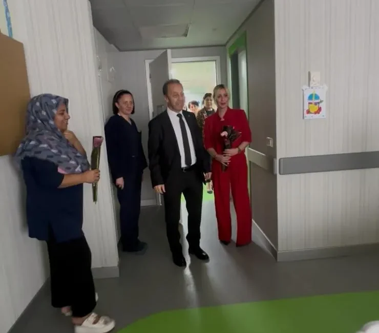 MHP Kocaeli İl Başkanı Kamil Akın ve KAÇEP Başkanı Elif