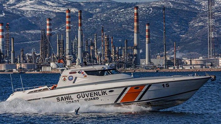 1 Temmuz Denizcilik ve Kabotaj Bayramı kutlamaları kapsamında TCSG-15 Sahil