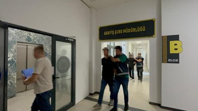 Kocaeli'nin Derince ilçesindeki bir iş yerinden çeşitli beyaz eşyalar çalan