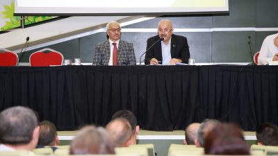 Gebze Kaymakamı Mehmet Ali Özyiğit, Gebze Belediye Başkanı Zinnur Büyükgöz,