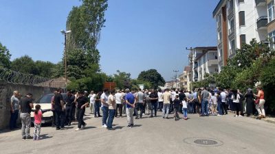 Kocaeli'nin Körfez ilçesinde, yapılması planlanan tır parkı projesi mahalle sakinlerini