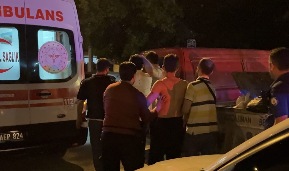Kayseri’nin Kocasinan ilçesinde bir kebap salonunda çıkan tartışma döner bıçaklı