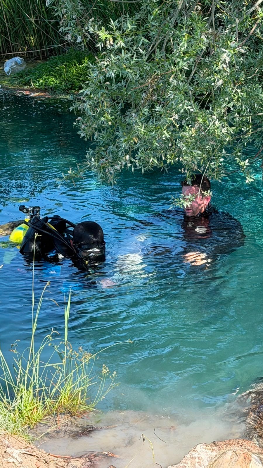 Eskişehir’in Çifteler ilçesinde arkadaşlarıyla birlikte serinlemek amacıyla Sakarya Nehri’ne giren