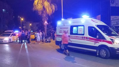 Kocaeli'nin Karamürsel ilçesinde kızına tokat atması üzerine yoldan geçen bir