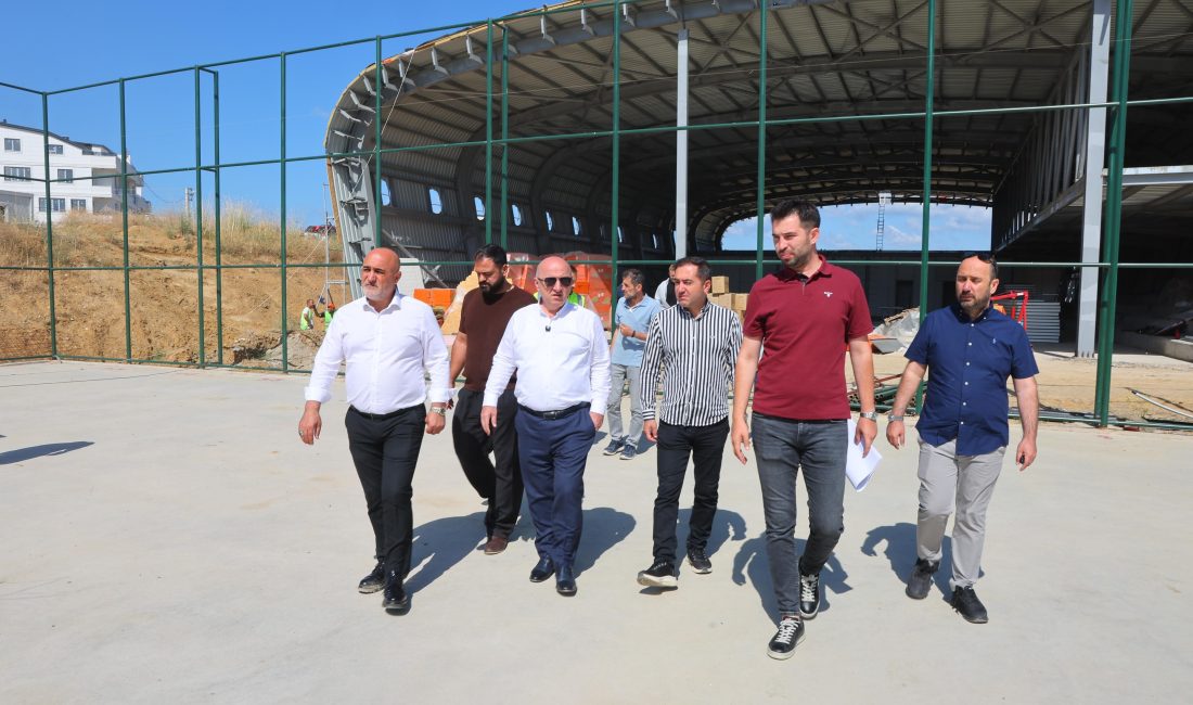 Darıca'da gençlerin ve sporseverlerin faydalanması amacıyla projelendirilen Atatürk Caddesi Spor