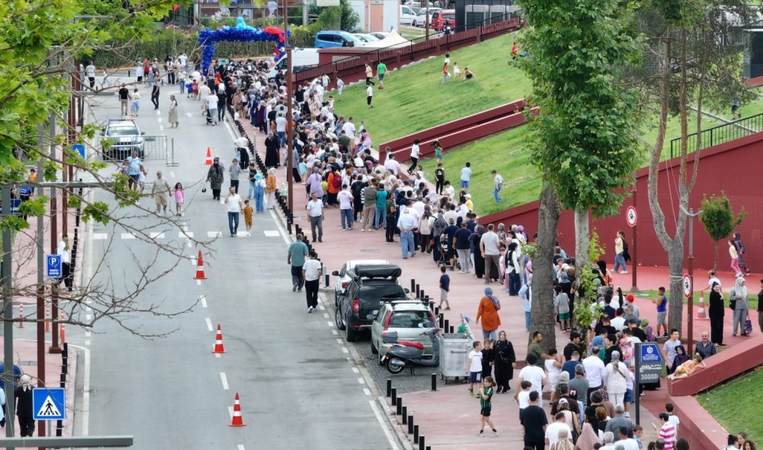 Kocaeli Büyükşehir Belediyesi tarafından İzmit Millet Bahçesi'nde hizmete açılan Körfez