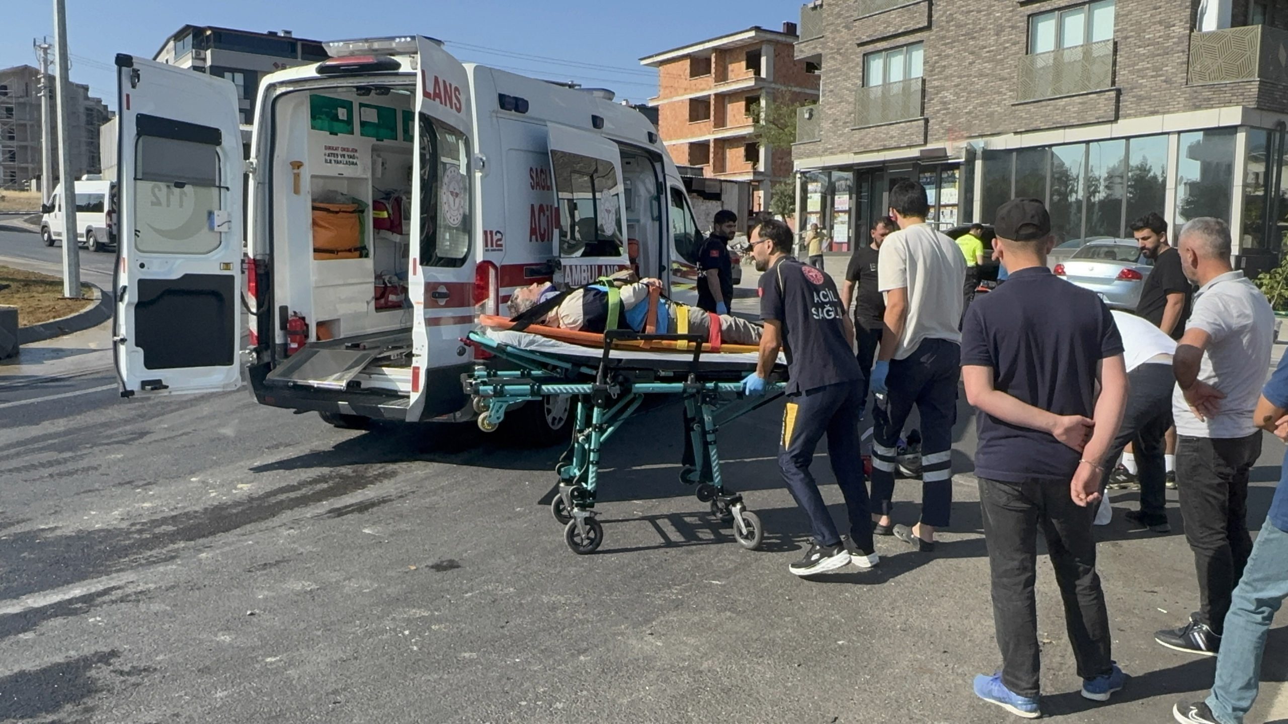 Kocaeli'de motosiklet kazası: 2 yaralı