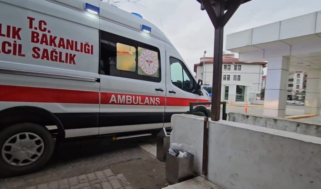 Sakarya'nın Sapanca ilçesinde bir alışveriş merkezinin giriş bölümünde elektrik tesisatını