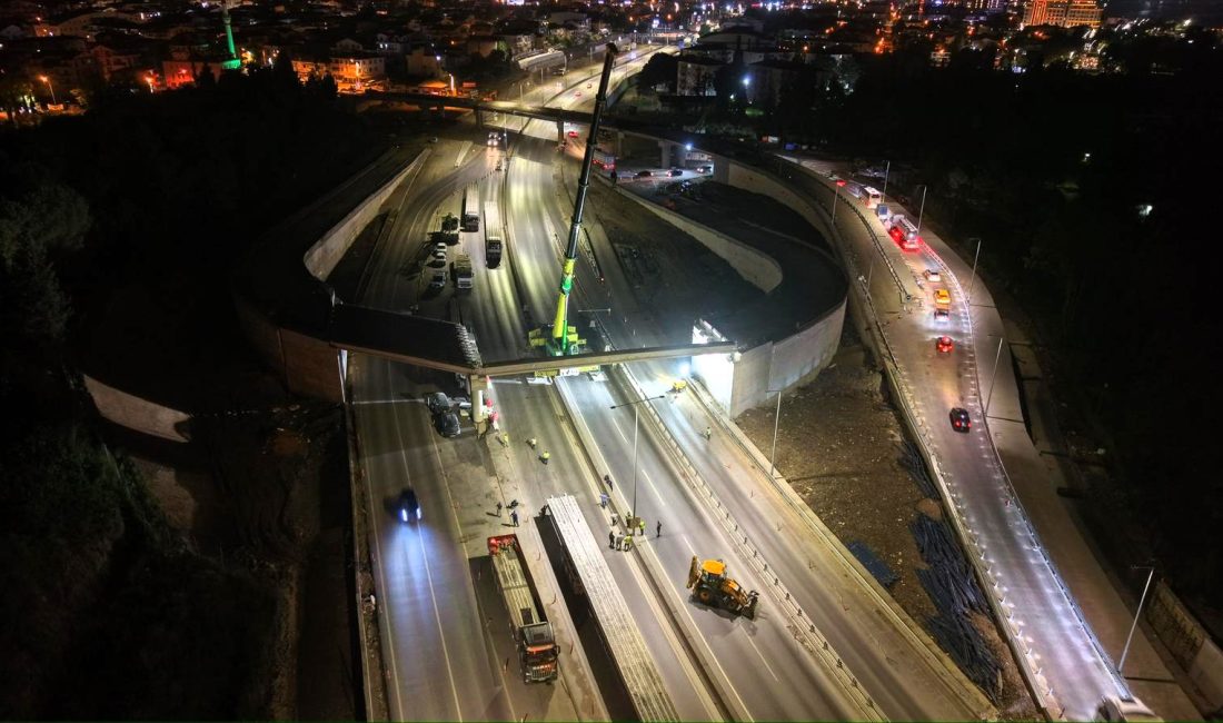 D-130 Karayolu’nda trafiği rahatlatacak dev yatırım Başiskele Koridor Projesi’nde önemli