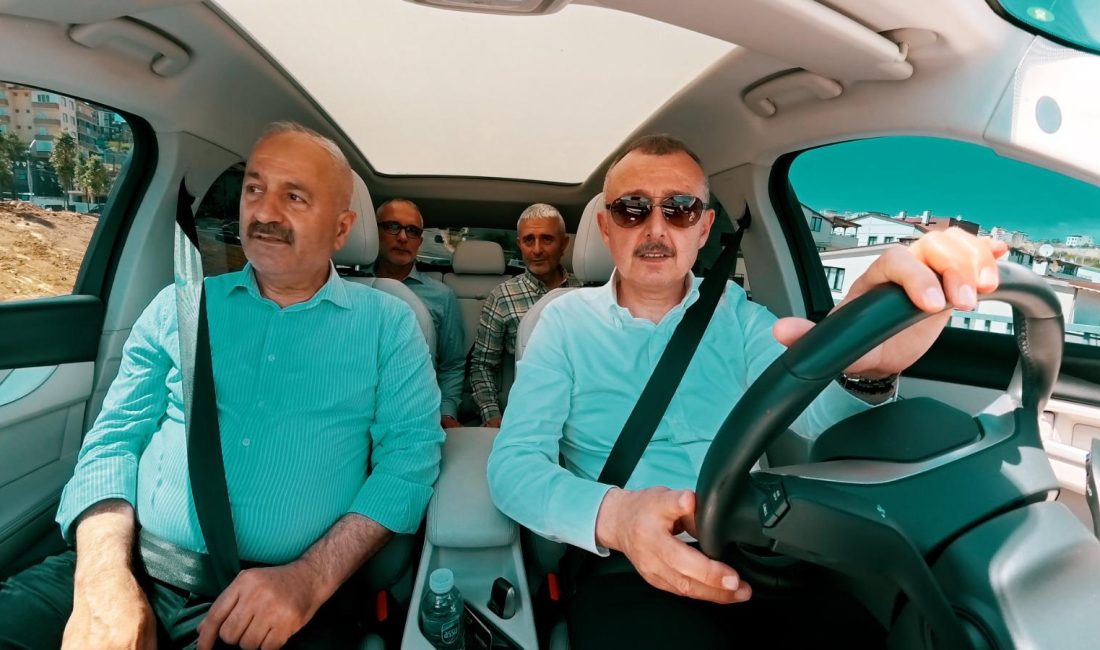 Kocaeli Büyükşehir Belediyesi tarafından Gebze'de inşa edilen Eskihisar Feribot Yolu-Cengiz