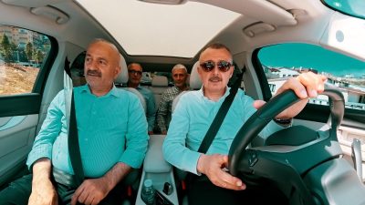 Kocaeli Büyükşehir Belediyesi tarafından Gebze'de inşa edilen Eskihisar Feribot Yolu-Cengiz