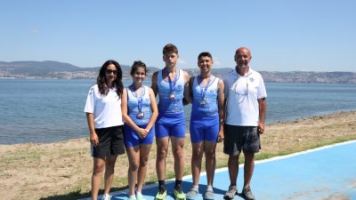 Başiskele Su Sporları Eğitim Merkezi'nde yetişen genç sporcular, il dışındaki