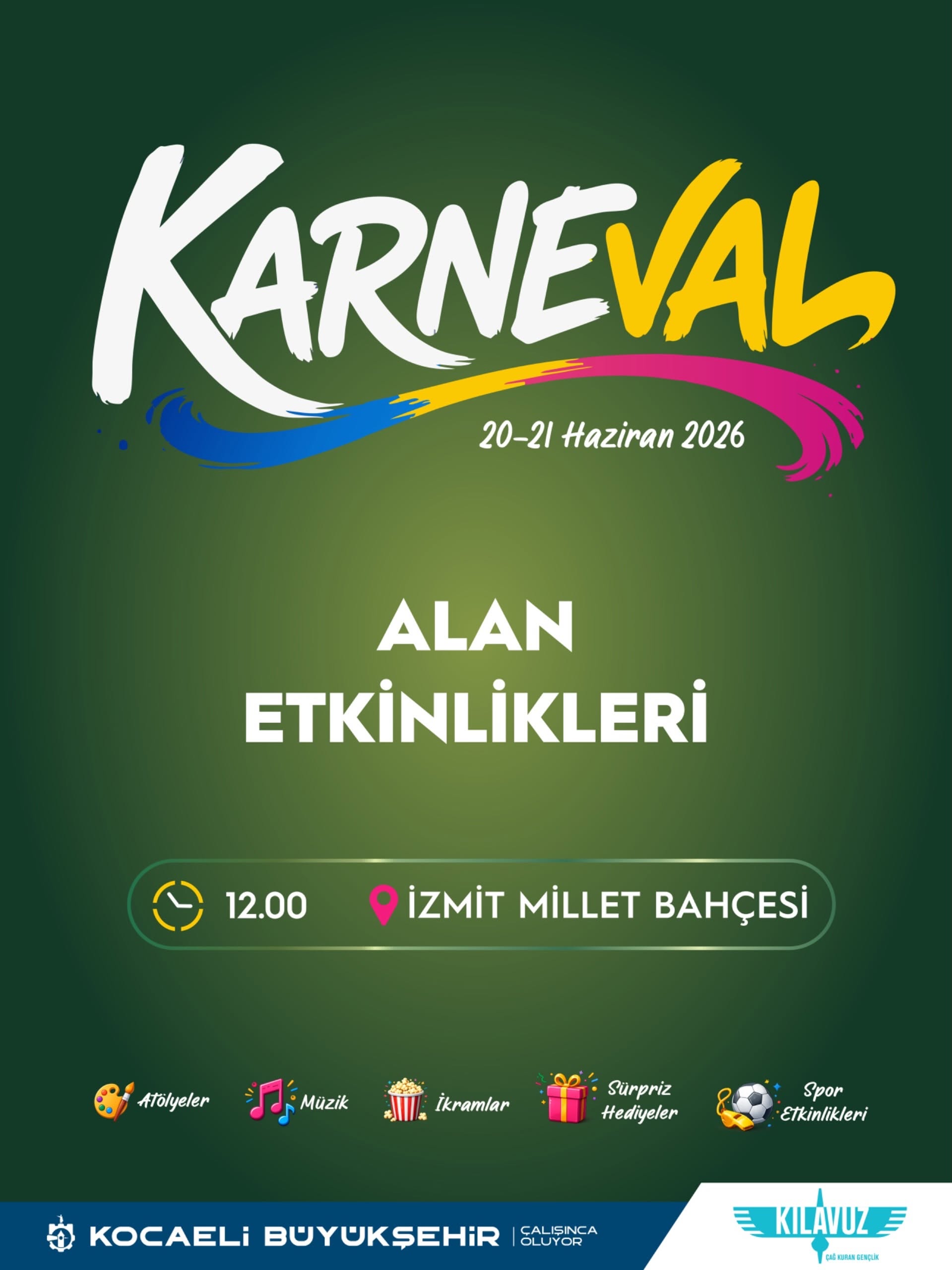 Kocaeli'de Karneval çocuk şenliği başlıyor