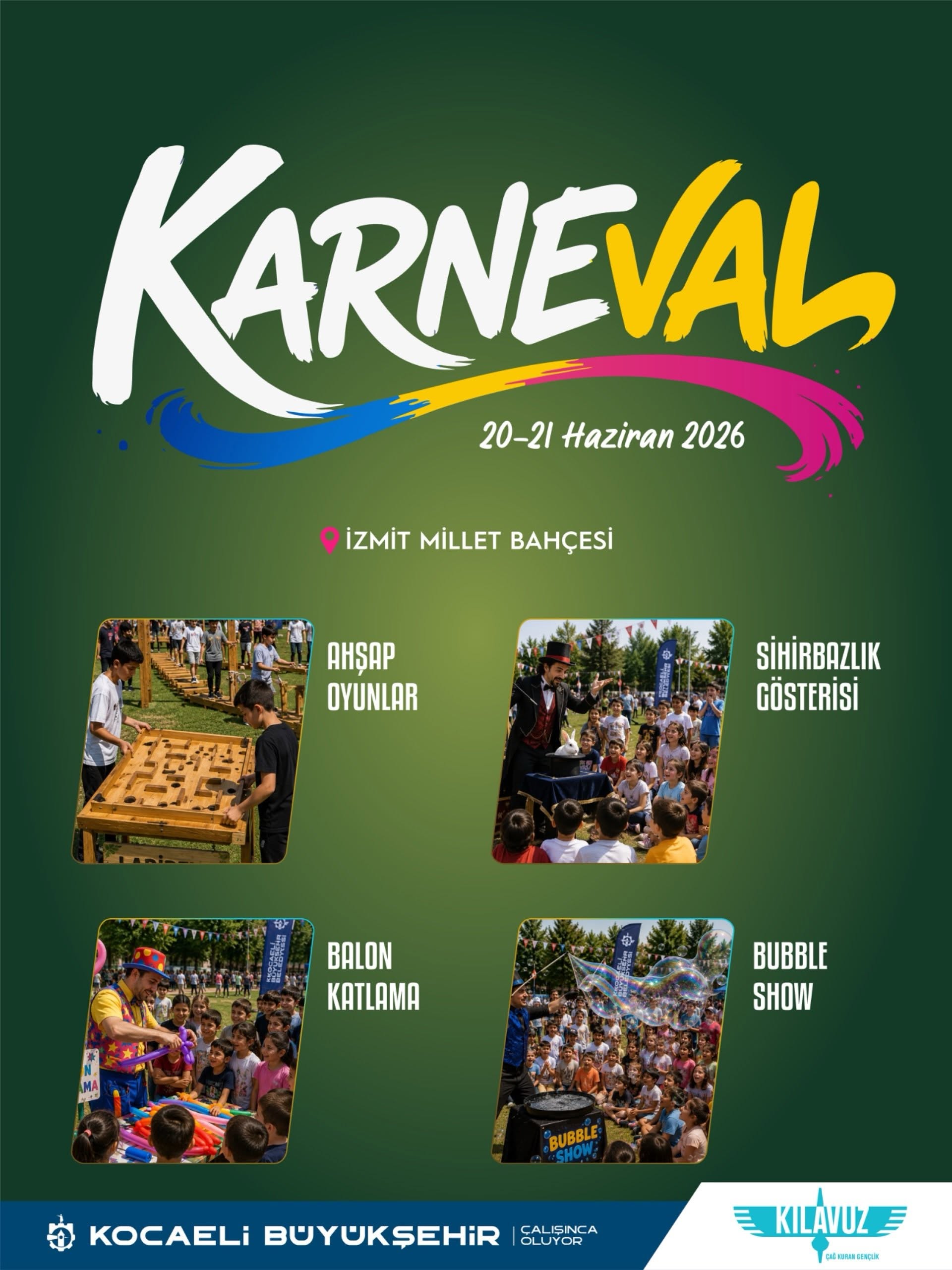 Kocaeli'de Karneval çocuk şenliği başlıyor