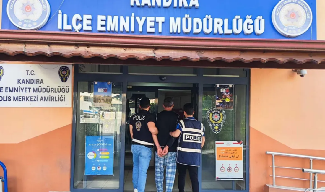 Kocaeli'nin Kandıra ilçesinde emniyet güçlerince düzenlenen operasyonda, hakkında "Gece vakti