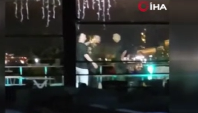 Kocaeli'nin İzmit ilçesi dün gece saatlerinde korku dolu anlara sahne