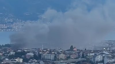 Kocaeli’nin Derince ilçesinde akşam saatlerinde bir evde çıkan ve mahallede