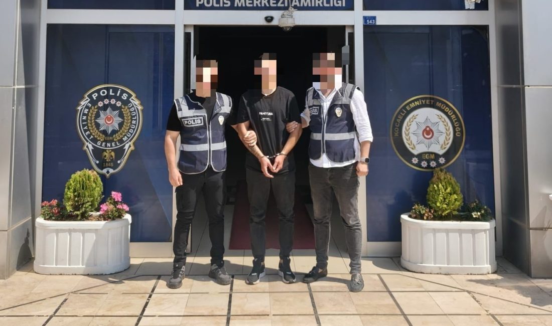 Kocaeli'de kasten öldürme suçundan kesinleşmiş hapis cezasıyla aranan şahıs, polis