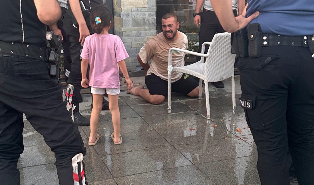 Sekapark'ta, bir babanın küçük kızına yönelik uyguladığı şiddet çevredekileri ayağa