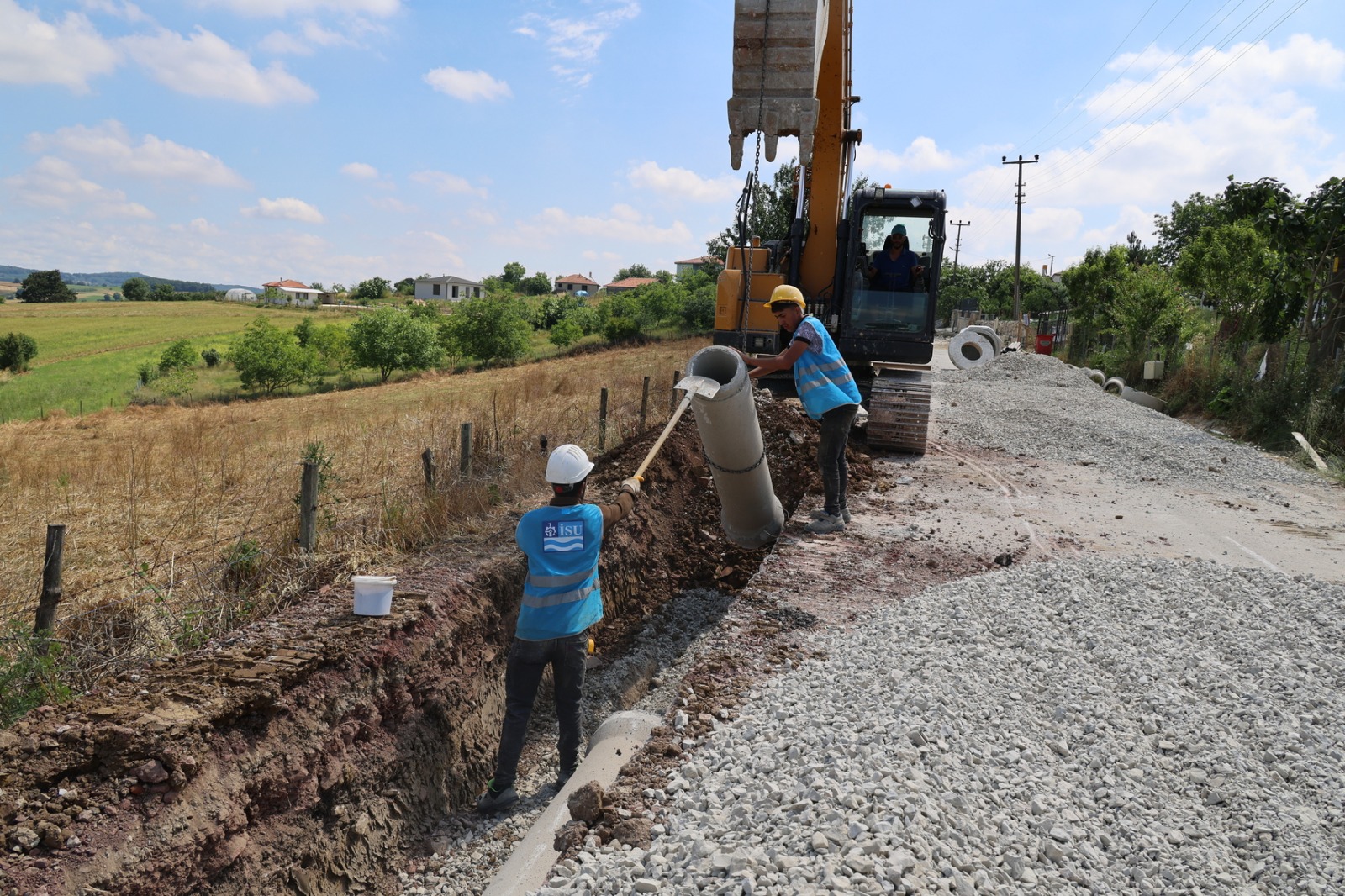 İSU'dan Kandıra'da 73 kilometreyi aşan büyük yatırım