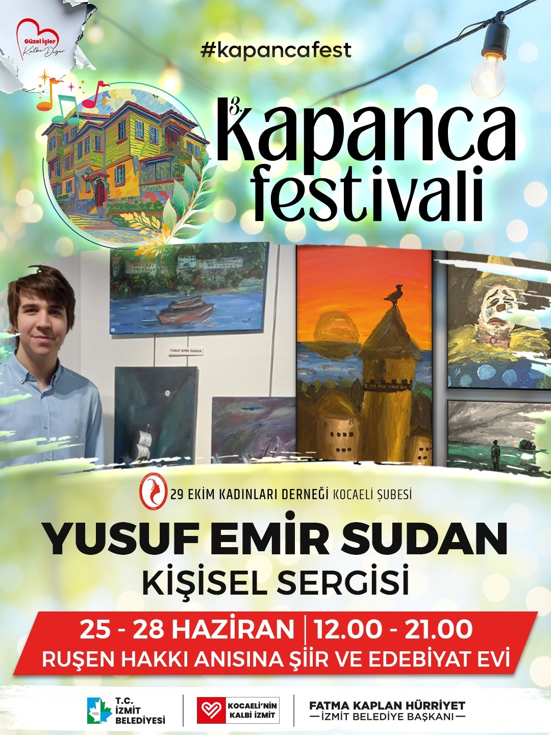 Kapanca Sokak Festivali, sergiler ve canlı performanslarla renkleniyor