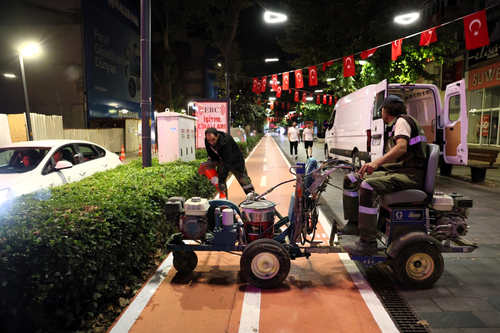 Kocaeli’de pedallar güvenle çevriliyor