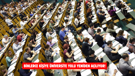 Yükseköğretim kurumlarıyla ilişiği kesilen binlerce öğrenciyi yakından ilgilendiren büyük af