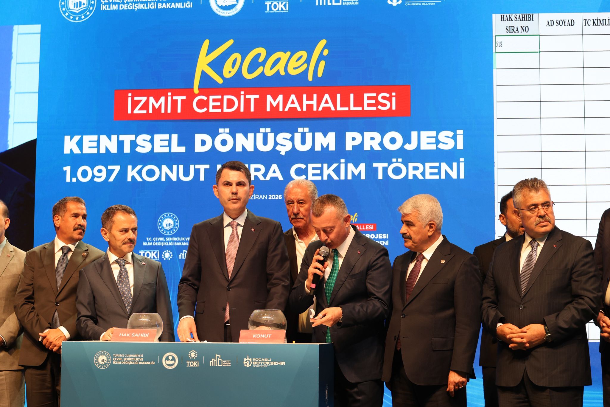 İzmit Cedit Mahallesi Kentsel Dönüşüm Projesi kapsamında inşa edilen modern