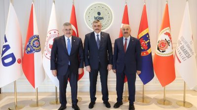 Gebze Belediye Başkanı Zinnur Büyükgöz, Ankara’da İçişleri Bakanı Mustafa Çiftçi’yi