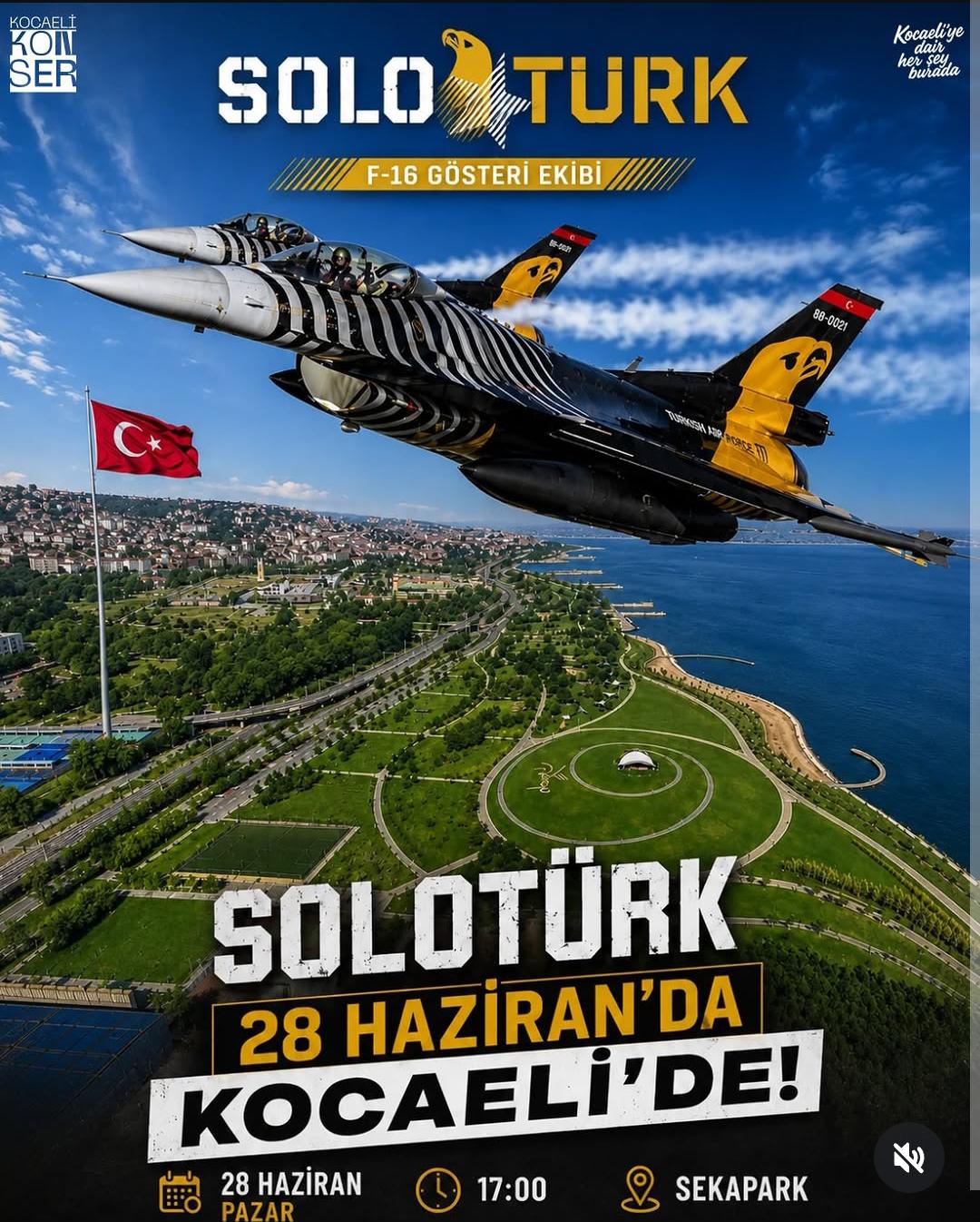 SOLOTÜRK Kocaeli semalarını fethetmeye geliyor!