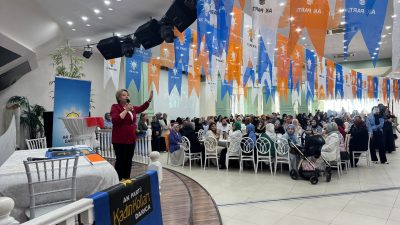 "Güçlü Teşkilat, Kadınla Mümkün" sloganıyla başlatılan seferberlik kapsamında Kocaeli genelinde
