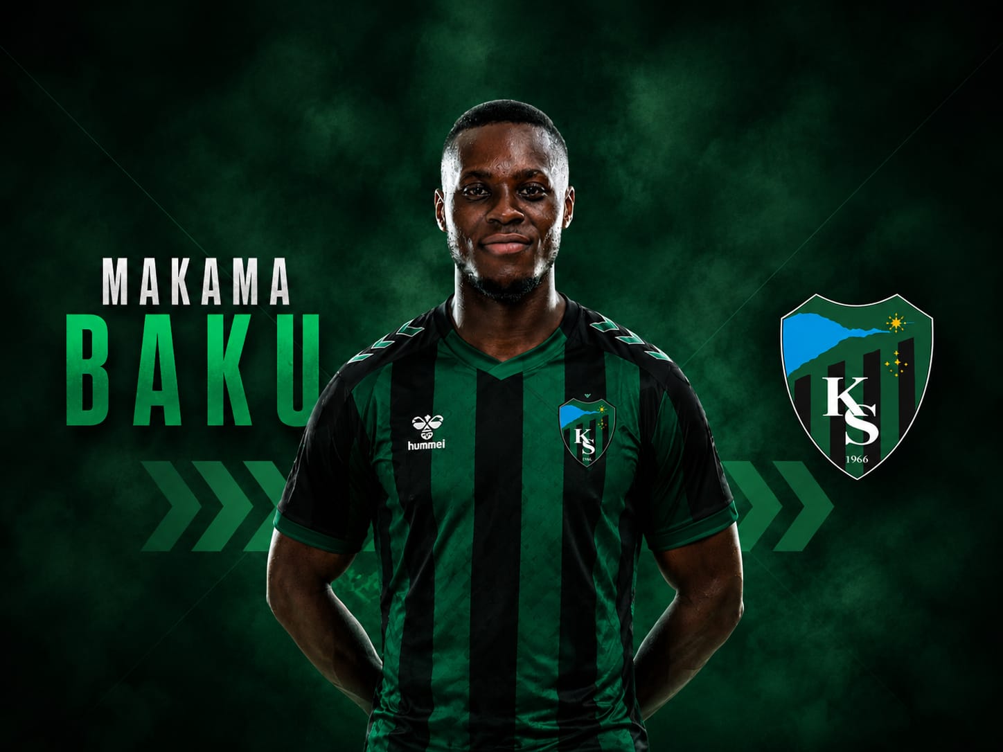 Kocaelispor'un transfer gündemindeki önemli isim Makana Baku, resmi sürecin ilk