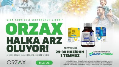 Türkiye’nin önde gelen takviye edici gıda üreticilerinden Orzax’ın halka arz