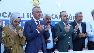 AK Parti Kocaeli İl Başkanlığı'nın yeni hizmet binasının temel atma